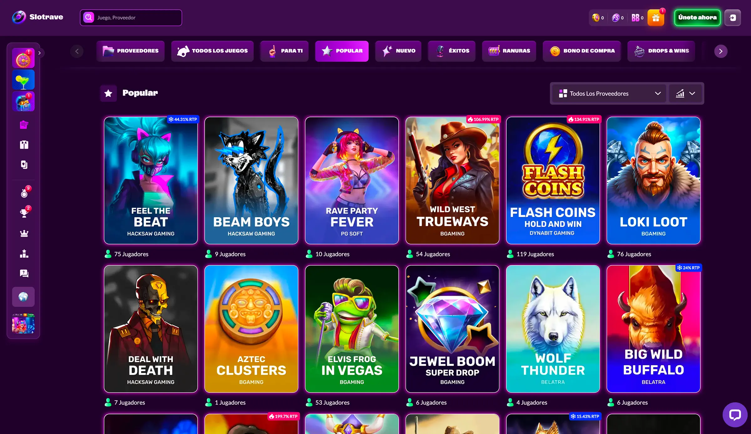 Slotrave Casino Online 24/7
